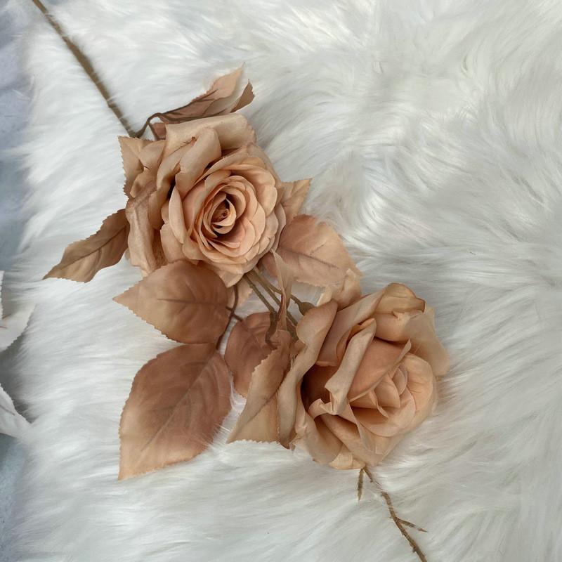 Floral Rose Lifelike Arrangement For Wedding Decoration And Photography Styling