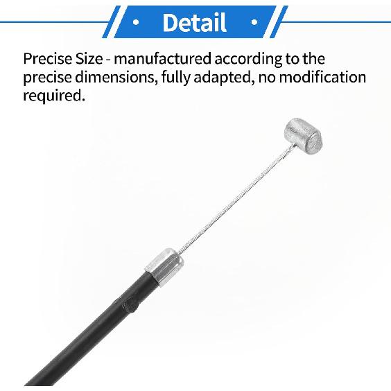 Hood Release Cable No.536300D120 Hood Latch Cable for Toyota Yaris 2008-2011 1 Pcs