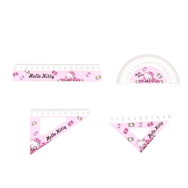 4Pcs/Set 1:12 Dollhouse Simulation Learning Ruler Model Dollhouse Learning Props