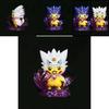 Einzigartige Pikachu Gengar Transformationsmodell Figur Hochwertiges PVC Sammlerstück 12cm