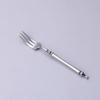 304 Stainless Steel Western Cutlery Set: Knife, Fork, Spoon, Coffee Spoon, Roman Column Design, European Style, 4-Piece