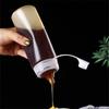 12/16/24oz Condiment Plastic Squeeze Bottle For Ketchup Oil Dispenser Transparent Salad Sauce Bottles Seasoning Kitchen Gadgets