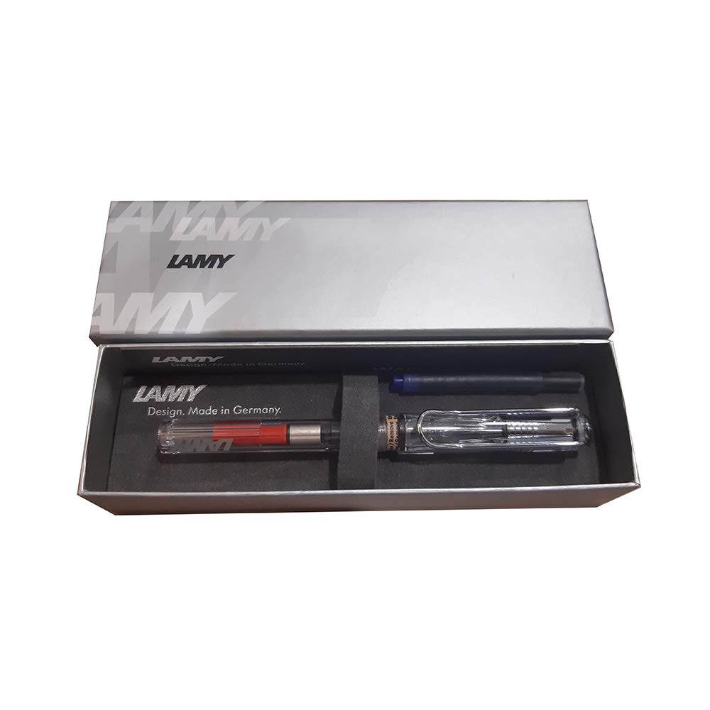 Lamy 012 Vista Transparent Fountain Pen Fine Nib –