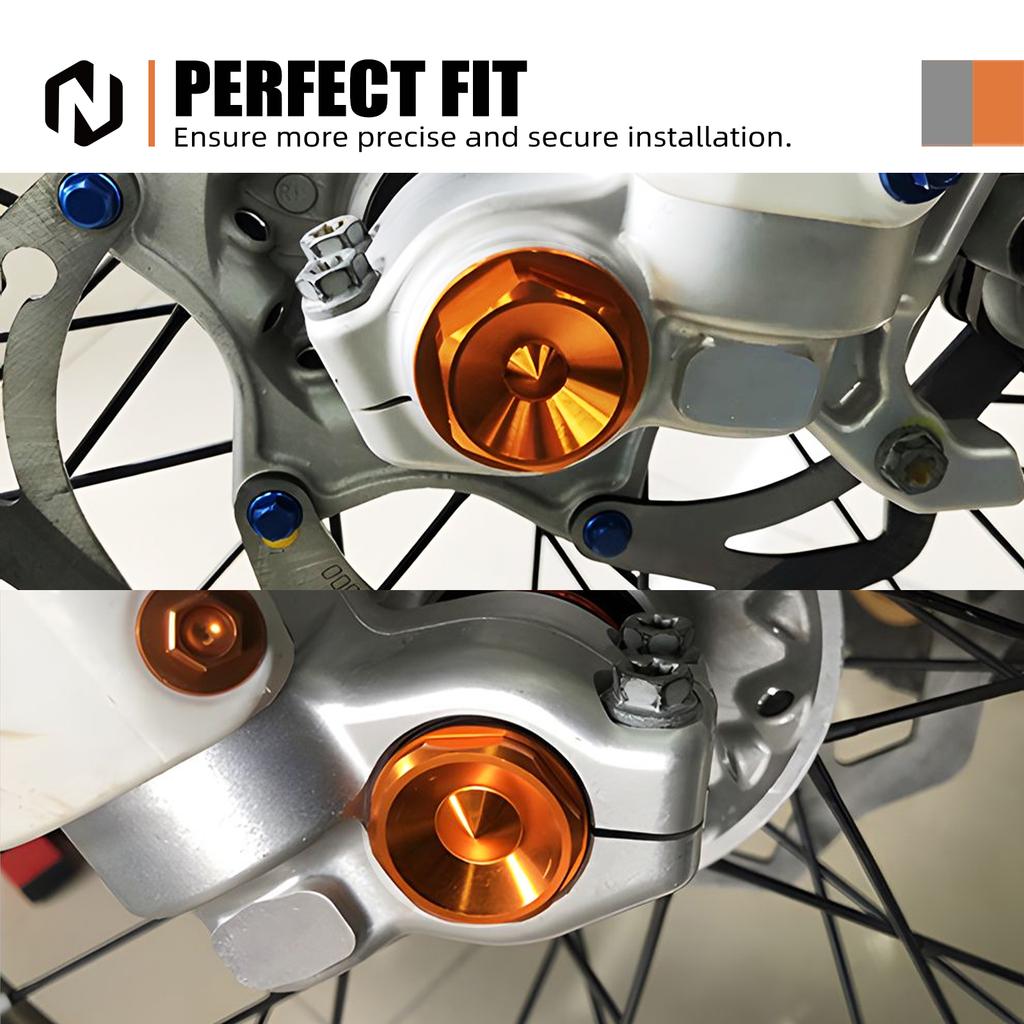 Für KTM EXC 300 2003-2015 EXCF 350 EXC 450 XCW XCFW Vorderachsmutter SX 125 SXF 450 XC XCF 2003-2014 Für Husqvarna TE