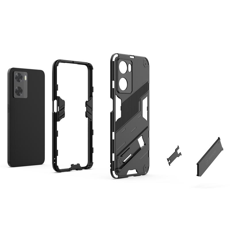 Phone Holder Case For Oppo A57S Case Bumper Anti-knock Armor Full Cover For Oppo A57S Case For Oppo A57S A77 A57 A96 A76 A54 A74