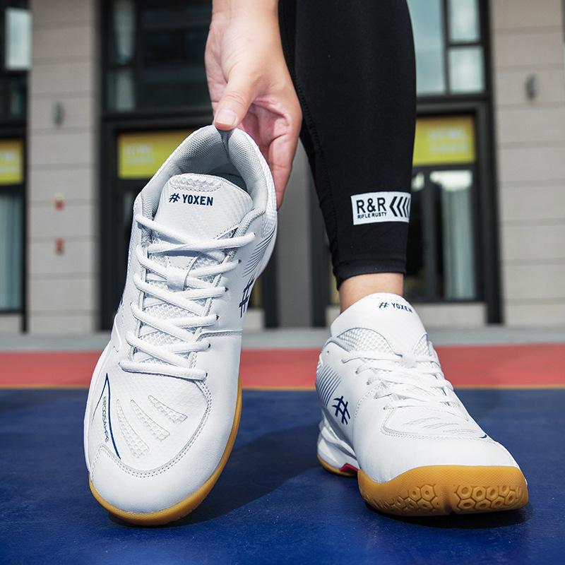 

Кроссовки обувь для настольного тенниса обувь для бадминтона мужская новая тренировочная женская волейбольная обувь мужская 2025 спортивная обувь мужская сетка 36