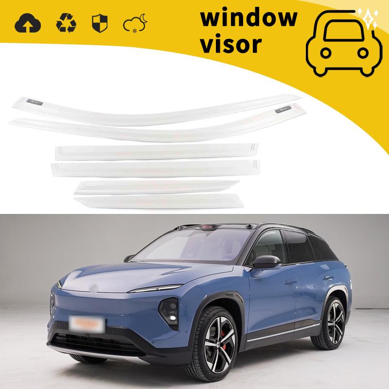 Rain Visor Guard for Nio ES8/ES7/ES6/EC6 (2018-2022) – Car Door Protection & Decoration