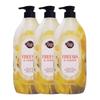 Flower Yellow Perfume Body Wash 900g X3