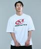 Mihag Symbol Big Logo Oversized T-Shirt (White)