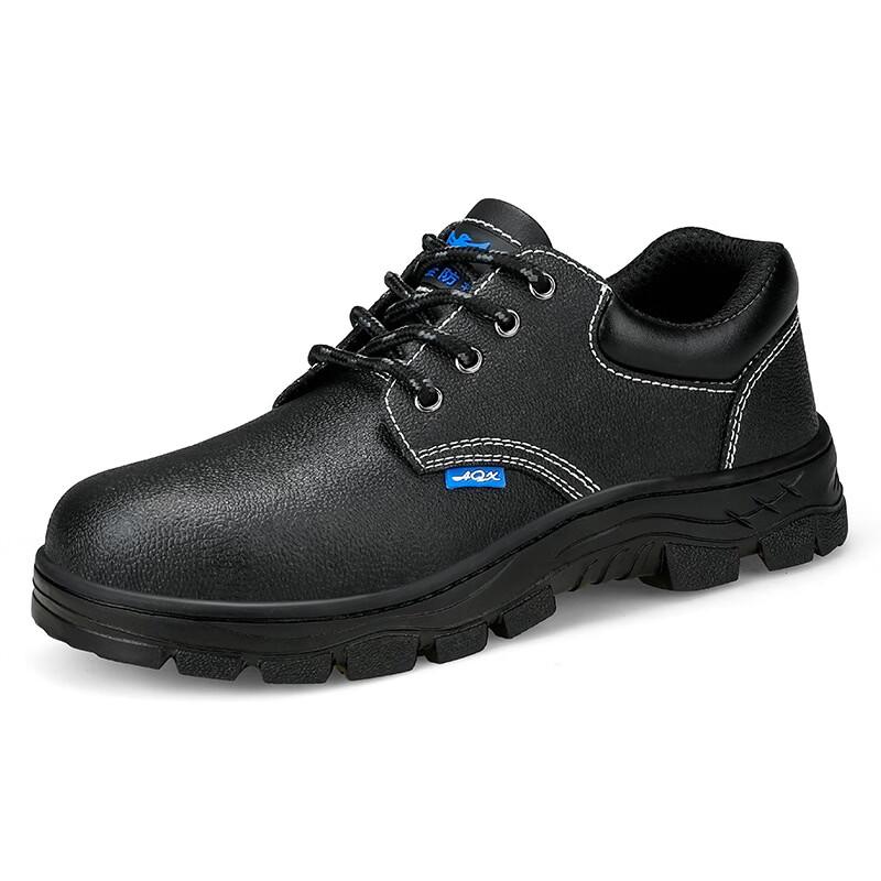 Shangqi Men s High-Top Steel Toe Safety Work Shoes
