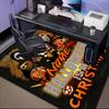 Custom Name Halloween Horror Christmas  Rug for Living Room, Game Rooms, Office, Bedroom, Floor Mat Playful Design, fan gifts Christmas decor
