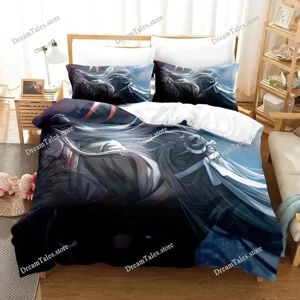 New Mo Dao Zu Shi The Grandmaster of Demonic Cultivation Bedding Set Anime Set Adult Kid Bedroom Duvet Cover Sets Luxury Gift741