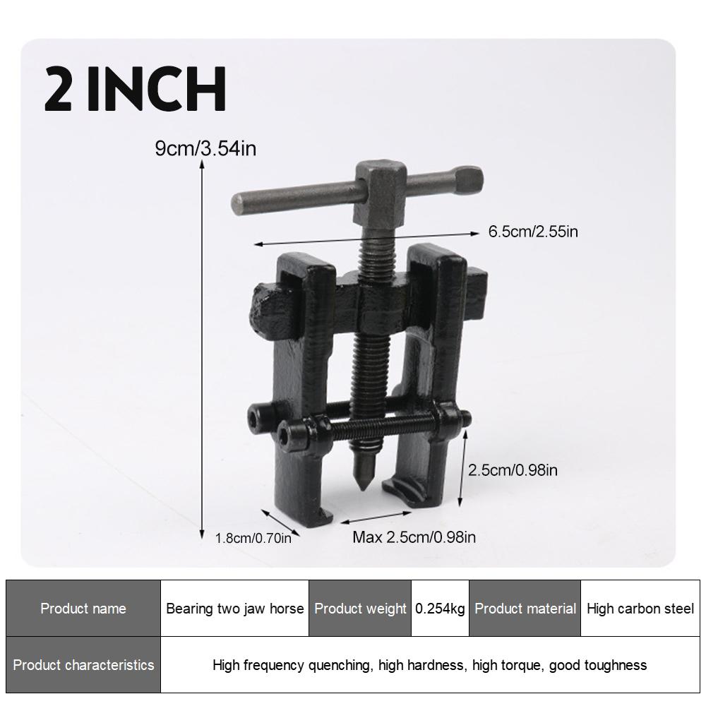 

Съемник внутреннего подшипника автомобиля, двухзахватный экстрактор, автомобильные шарикоподшипники и шестерни, удобный в использовании съемник для извлечения цельных подшипников