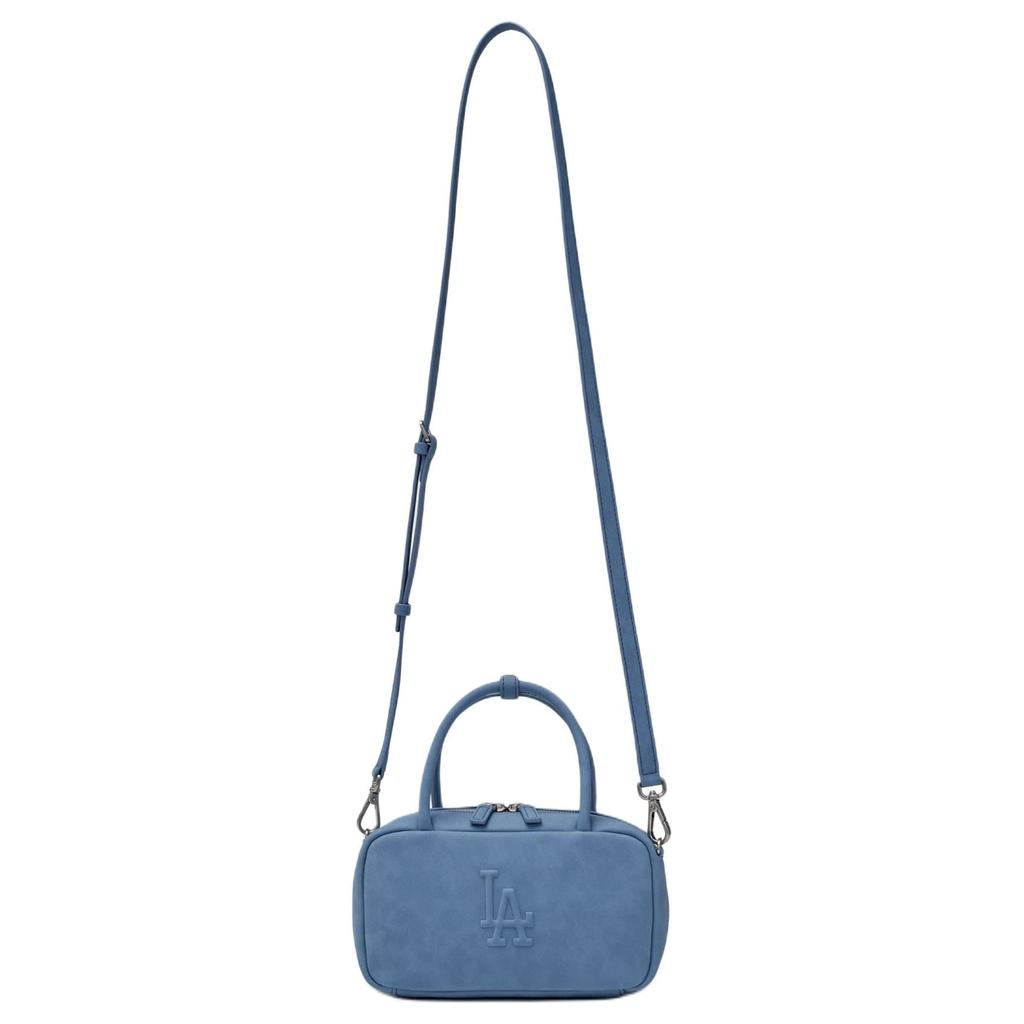 MLB Polyurethane Handbag Women's Blue 3ACRSD16N-07SBS