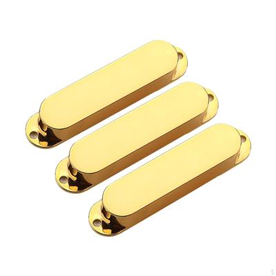 3 Pack Single Coil Pickup Covers for Easy Installation And Removal Guitar Parts