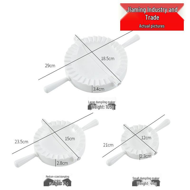 Extra Große Handgemachte Knödel- & Empanadaform Presse