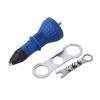 Portable Electric Rivet Gun with 2.4-4.8mm Core-Pulling Rivet Conversion Head - Hardware Tool Accessory