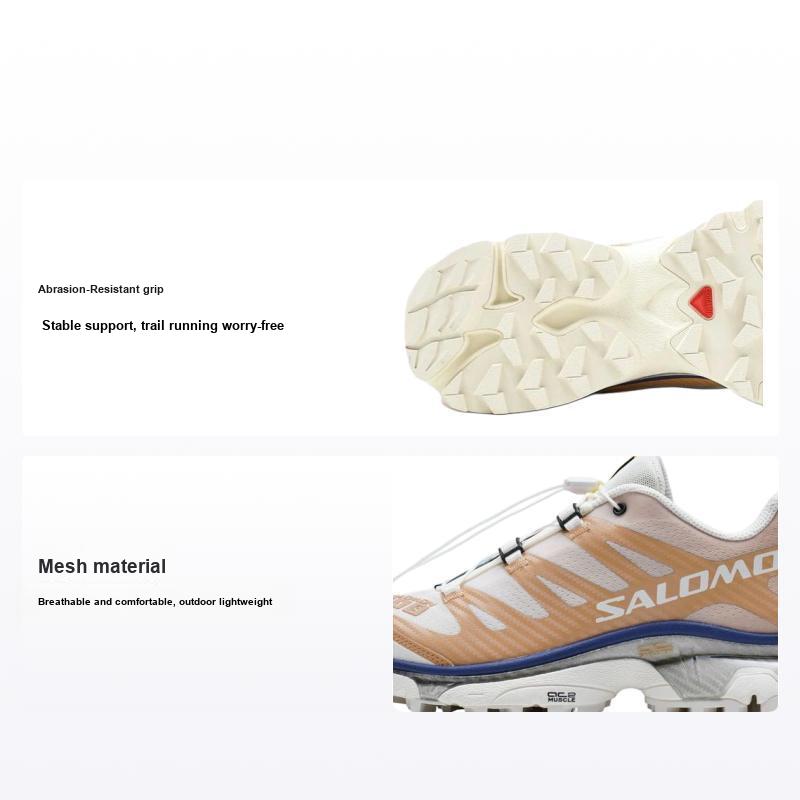 Кроссовки Salomon XT-4 OG Taffy Vanilla Ice Унисекс Кремово-синий принт L47299700 44⅔