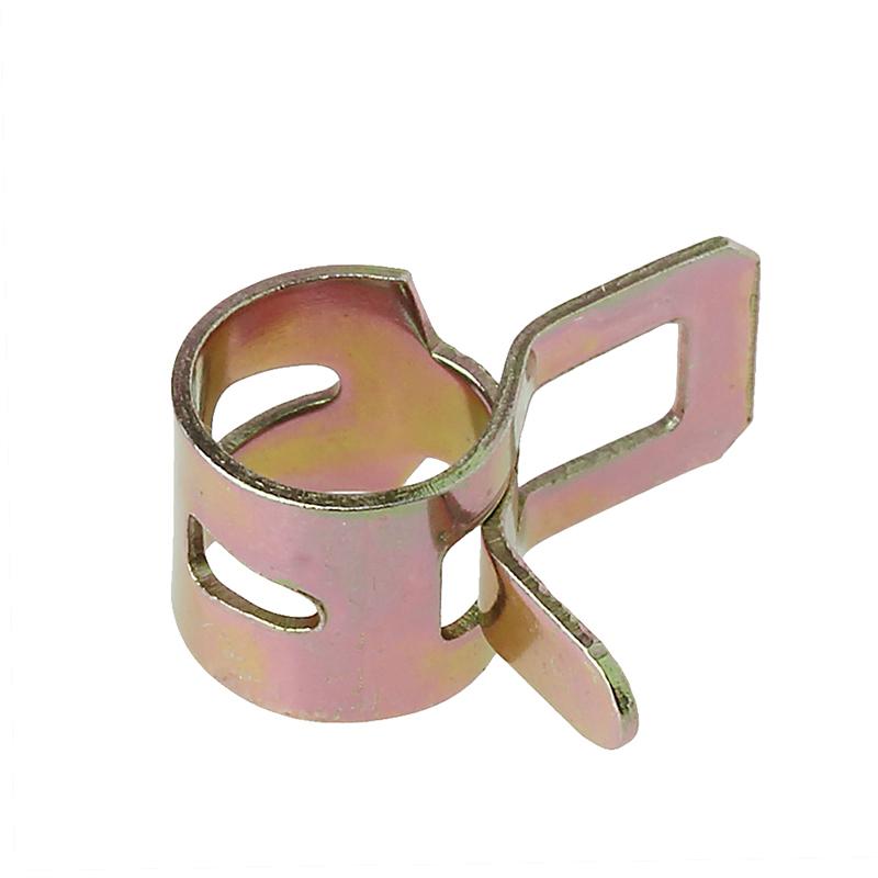 50Pcs/set 5-9mm Spring Clips Vacuum Spring Fuel Oil Water Hose Clip Tube Clamp Fastener For Band Clamp Metal Fastener