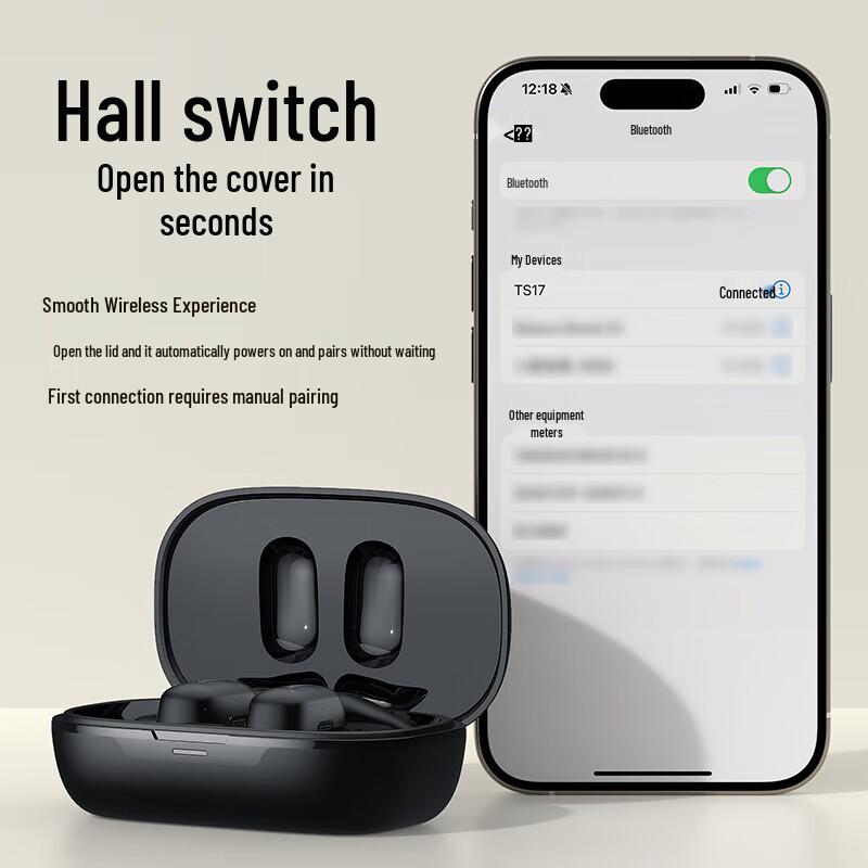 

Lanston TS17 Open-Ear Bone Conduction Bluetooth Sports Headphones