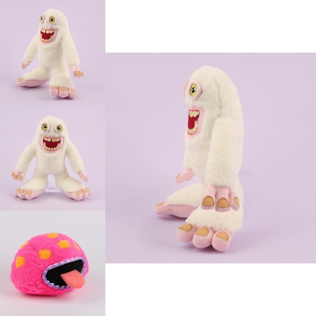 My Singing Monsters Plush Toy Blue White And Pink