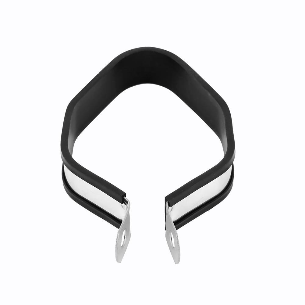 Qiilu Muffler Bracket, Silencer Band, Muffler Band, Hexagonal Primary Color
