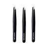 3pcs High-Quality Stainless Steel Eyebrow Tweezers Hair Removal Tweezers Specialized for Beard Plucking Slant Tip Eyebrow Clip