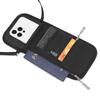 Portable Crossbody Bag Travel Passport Document Bag Multi-Function Ticket Card Storage Bag Oxford Cloth Neck Hanging Phone Bags