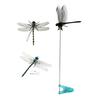 1/5/10Pcs Fake Dragonfly Decoration Weather-resistant Fly Repellent Simulated Dragonfly Model Indoor Outdoor Garden 3D Dragonfly Ornament