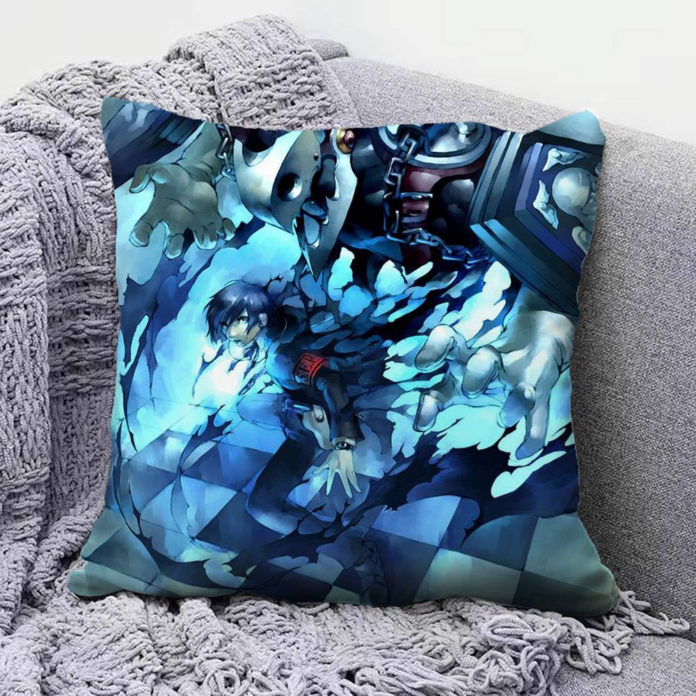 Makoto  Persona  Aigis P Home Sofa Cushion Covers and Aecorative Custom Pillow Covers