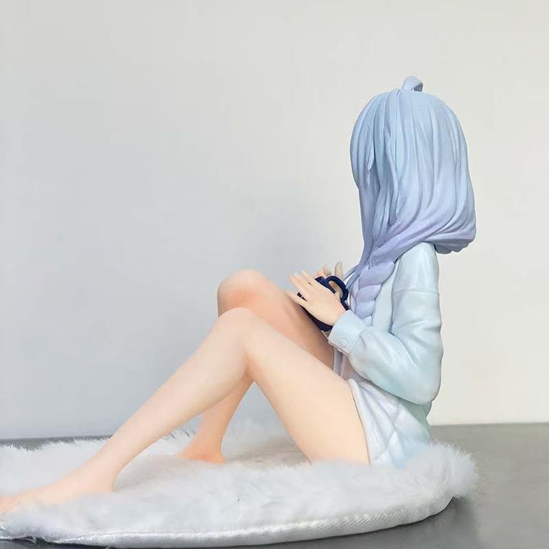 11cm Majo no Tabitabi Elaina Coreful Figur Nachtwäsche-Version Anime PVC Actionfigur Spielzeug Actionfiguren Sammlerstück Modellpuppe
