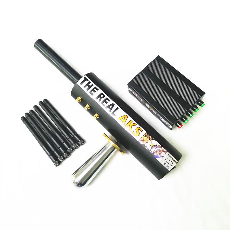 AKS Multi-Antenna Underground Metal Detector for Outdoor Archaeological Treasure Hunting: Detects Gold, Silver, and Copper