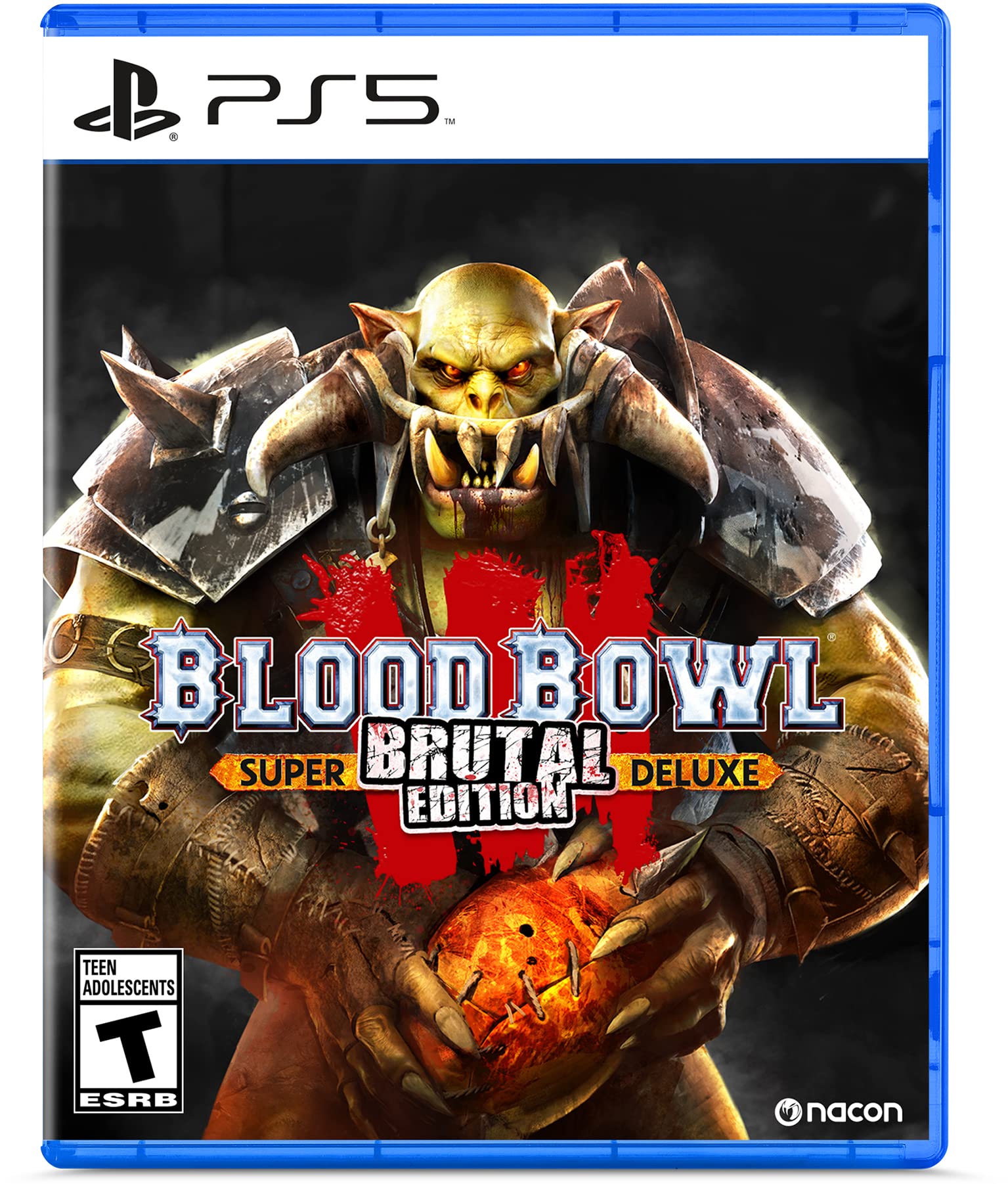 

Blood Bowl Brutal Edition North PS5 3 (Imported America) - синий