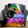 Jojo'S Bizarre Adventure Flannel Blanket Throw Blanket Soft Warm Sofa Bed Camping Car Home Decor Unique Christmas Gift C9301251