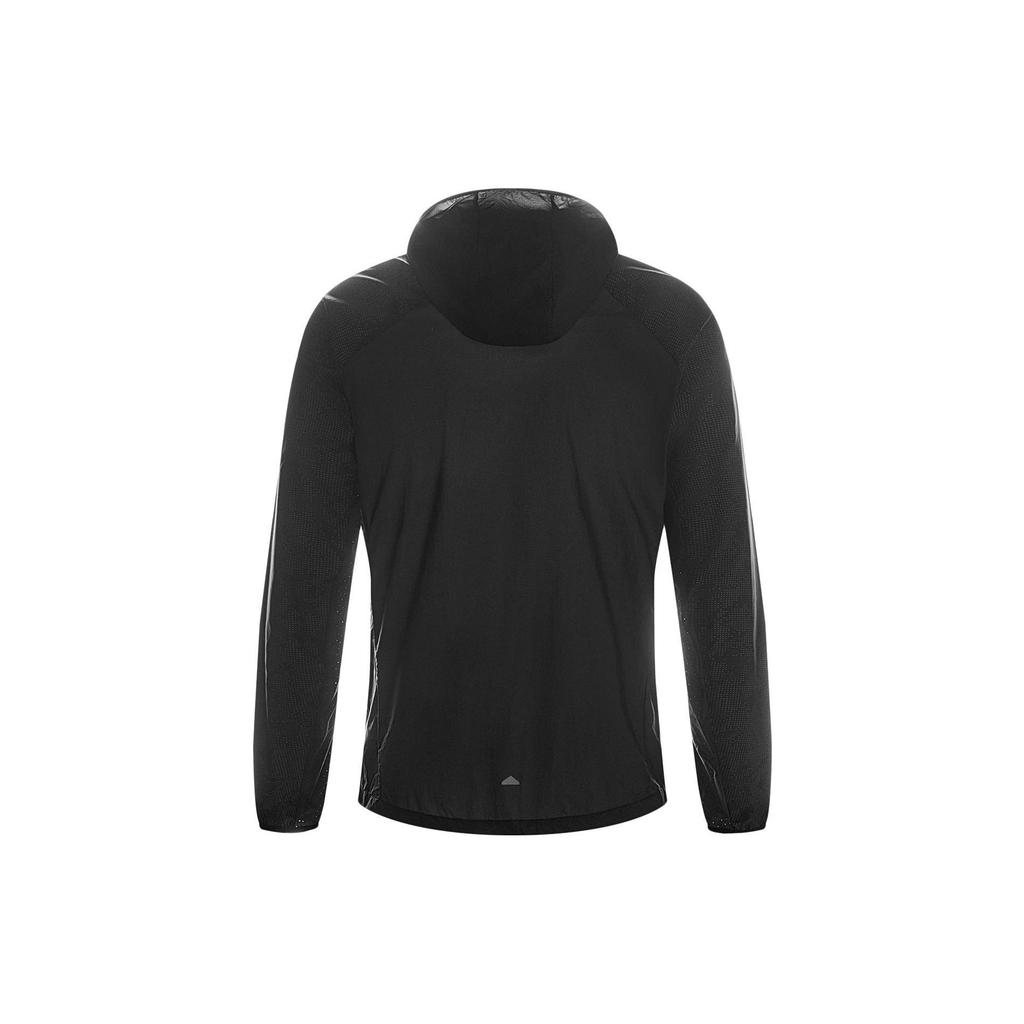 Li Ning Laufkollektion Atmungsaktive Sonnenschutzkleidung Herren Schwarz AFDT417-2