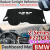 For BMW 2 Series F22 F45 Coupe Gran Active Tourer Anti-Slip Anti-UV Mat Dashboard Cover Pad Dashmat Carpet Accessories 218i 220i