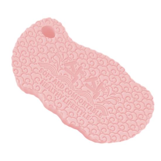 

Bathing Sponge Cartoon Shape Baby Super Soft Gentle Mud Bath Sponge Painless Baby Shower Sponge Children розовый