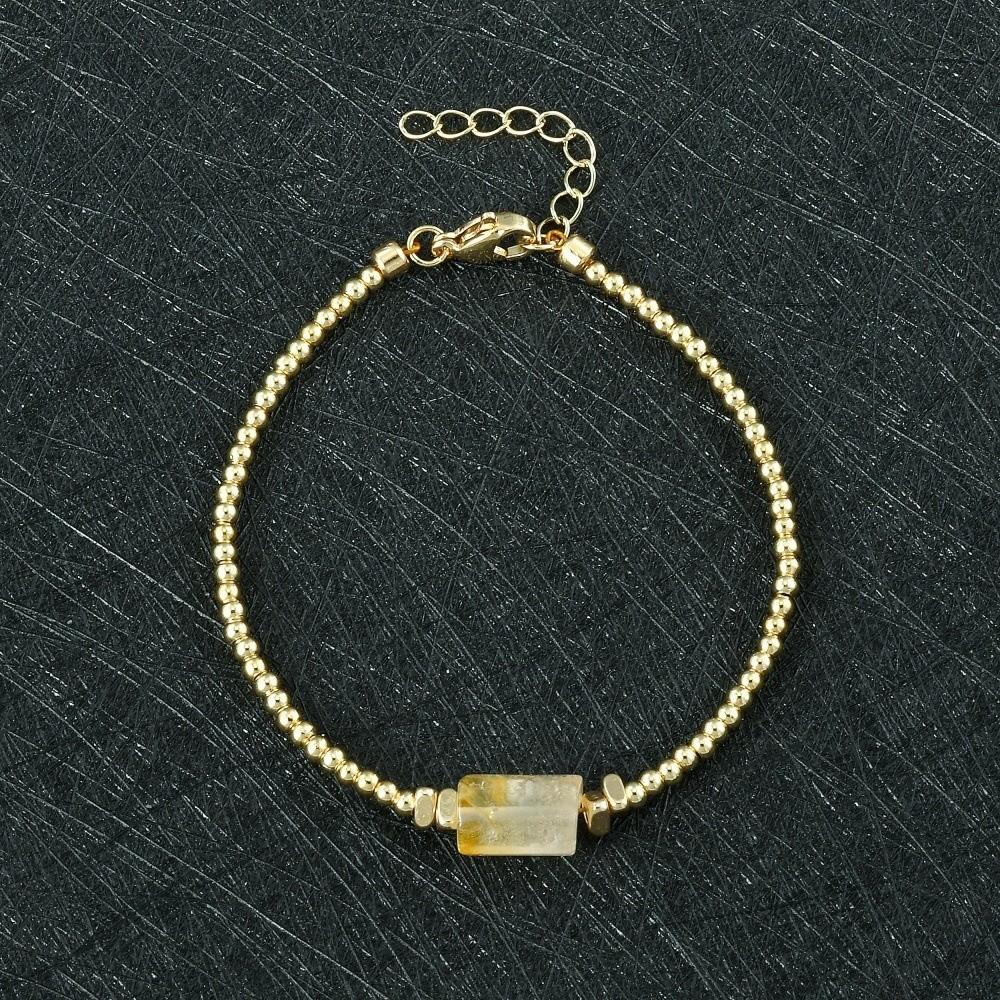 Vintage Crystal Stone Bracelet Adjustable Bead Bracelet Fashion Bohemian Style Bracelet Gifts