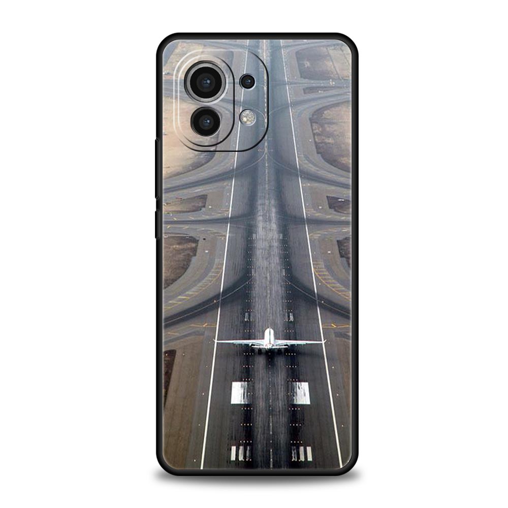 Travel-Nspired Airplane Route Phone Case Cover for Xiaomi Mi 17 Pro Max 15 14 13 12 11 Ultra 15T 14T 13T 12T Pro Lite Soft TPU