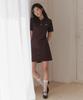 Marie Claire Basic Logo Pique Dress (Magbop06Mbr)