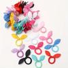 Rabbit Ears Bow Hair Tie: Cute and Durable Elastic Hair Accessory for Girls