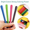 6/12/24/36 Colors Washable Plastic Crayon Plastic Painting Tools Creative Wax Pencil  Stationery