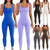 Women's Jumpsuit Autumn/Winter Square Neckline Butt-Lifting Slim-Fit Sexy Jumpsuit