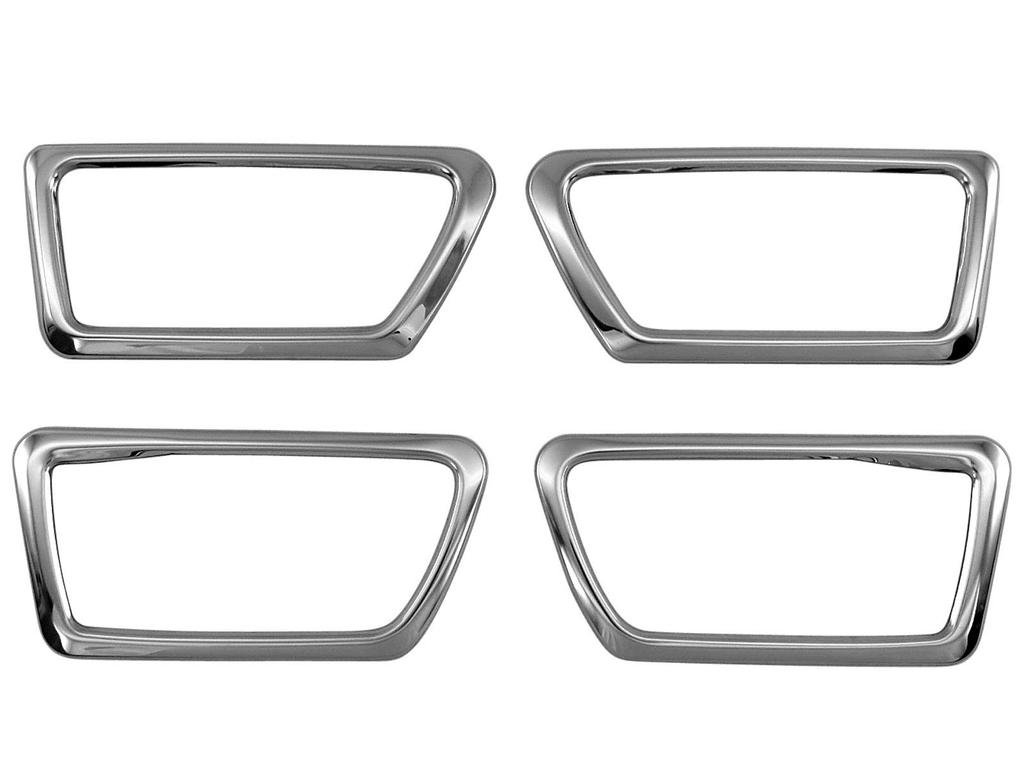 BRIGHTZ Prius ZVW40W ZVW41W Chrome Inner Door Handle Cover Plate ZVW40 ZVW41 ZVW W40 W41 Prius Alpha [INS-DHC-062]