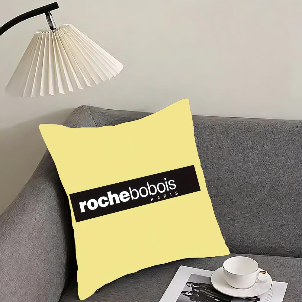 

RRoche Fashion BBobois Cushion Cover Elegant Comfort Pillowcase Sofa Bed Doublesided Printed Invisible Zipper Home Decor 30x30cm
