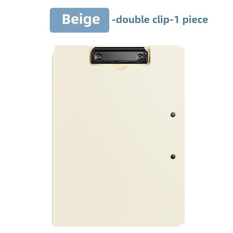 NEW A4 File Folder Clipboard Writing Pad Memo Clip Board Double Clips Organizer School Office Stationary Office file folder