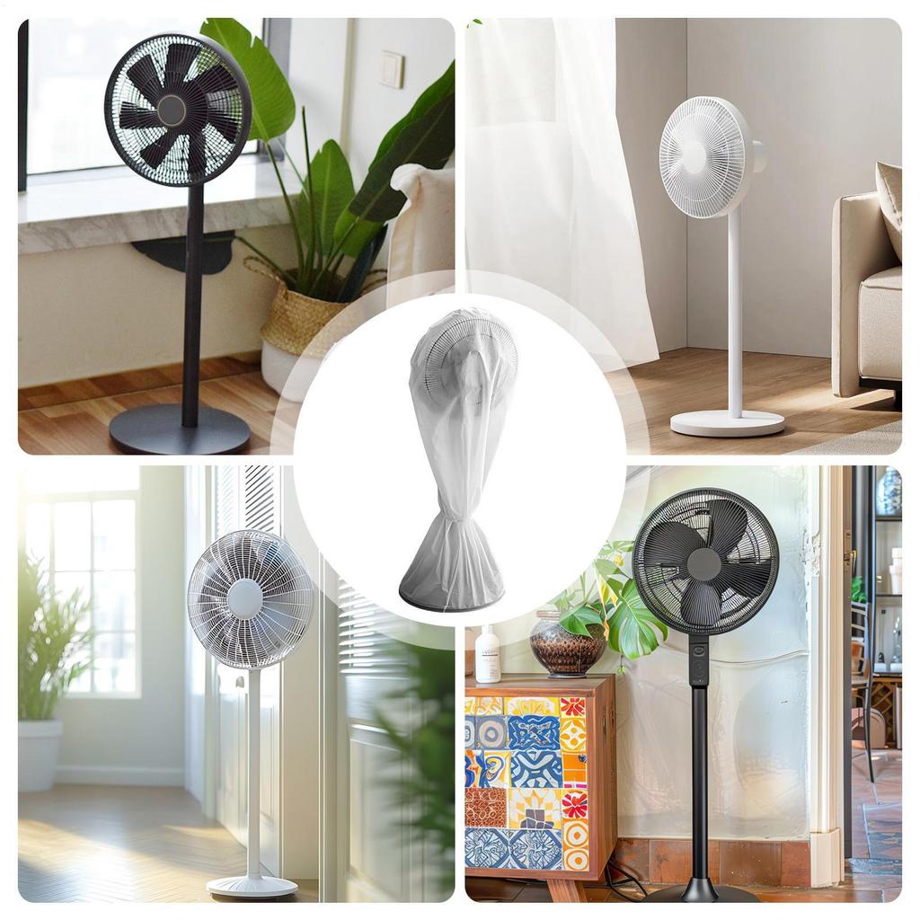 Universal Electric Fan Dust Cover Waterproof Dustproof Drawstring Bag for Floor Standing Table Fan Home Storage protective cover