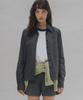 ANDNEEDS Veil Check Shirt (Charcoal)