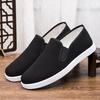 Soft-Soled Non-Slip Breathable Slip-On Cloth Shoes for Middle-Aged & Elderly - Wear-Resistant, Round Mouth, Thousand-Layer Sole