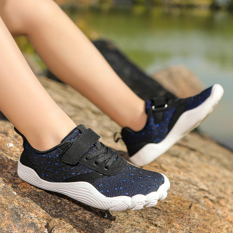 Dětské barefoot boty Chlapecké Dívčí Tenisky Boty do vody Přirozeně Roztažené Prsty Široká Špička Voda Rychleschnoucí Pláž Sport Plavání